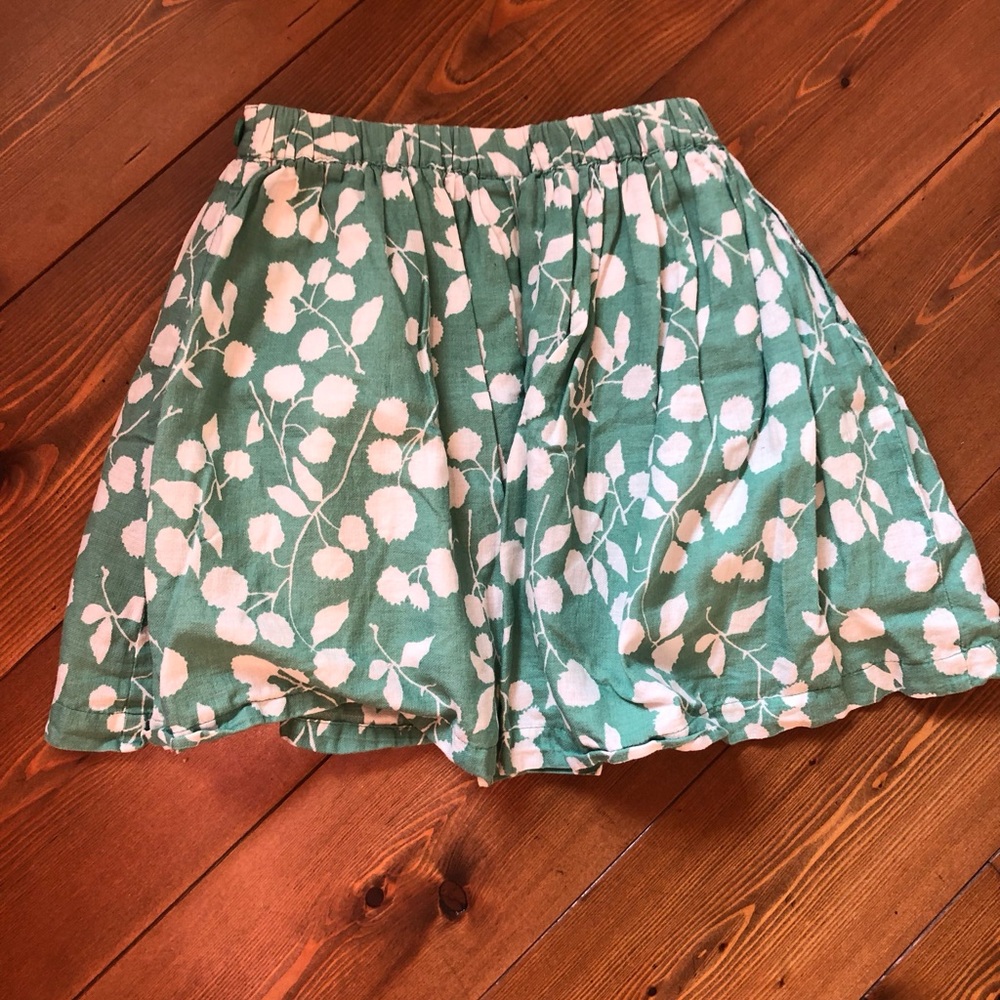 Gap Green mini skirt Girls 5